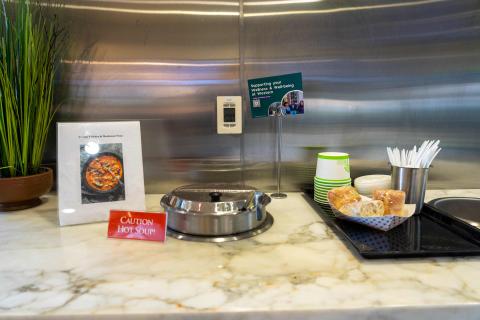 Soup in Ivey Eatery