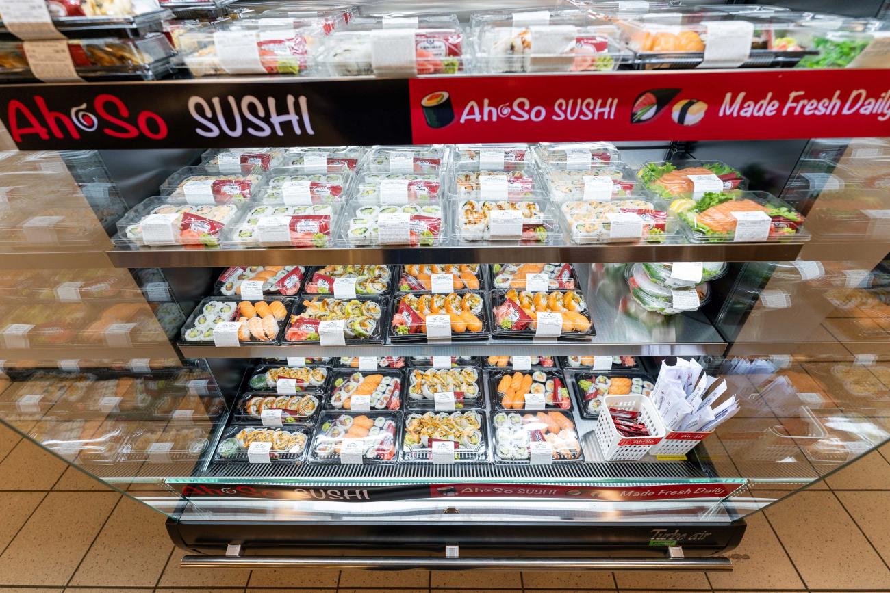 Ah-So Sushi Fridge in UCC Food Hub