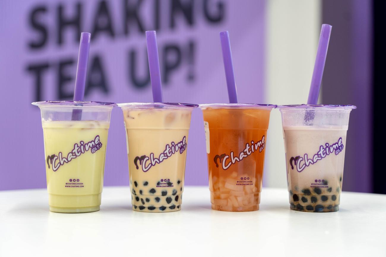 4 Chatime drinks