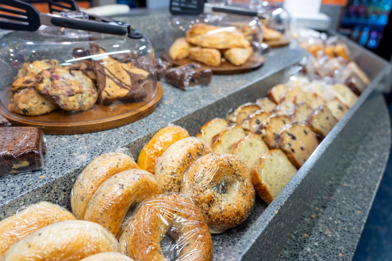 Baked goods in Einstein's