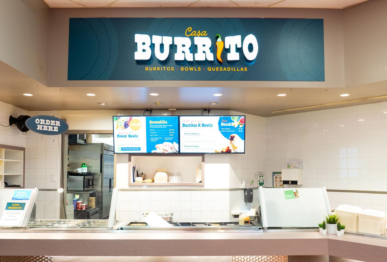 Casa Burrito in Nucleus Food Hall