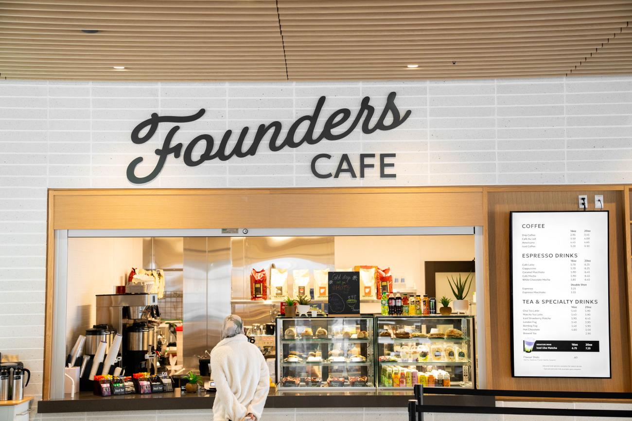 Founders Cafe Storefront