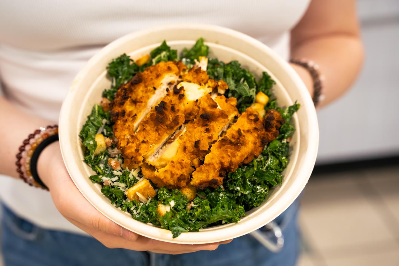 Kale Chicken Caesar